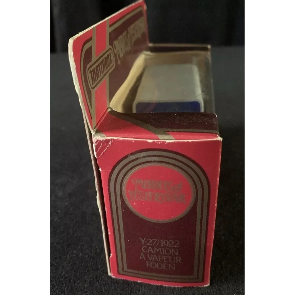 Matchbox Y-27 1922 Foden Steam Lorry Pickfords 1:72 Advertising Specimen NIB VTG